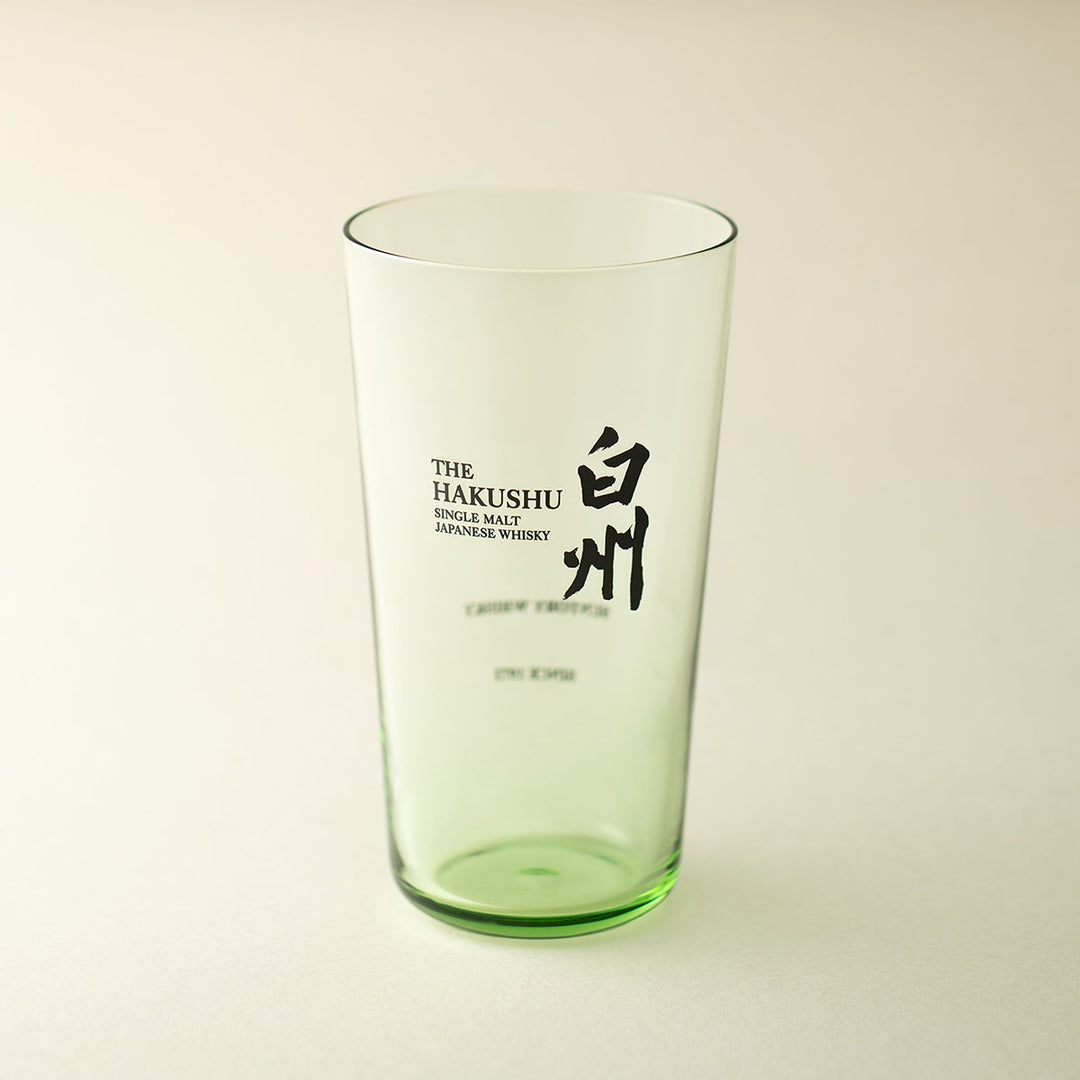 Front view of Suntory Hakushu Thin-Walled Tumbler, 340ml capacity