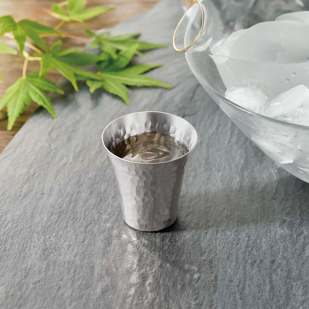 Titanium Cold Sake Cup Set 65ml 2pc