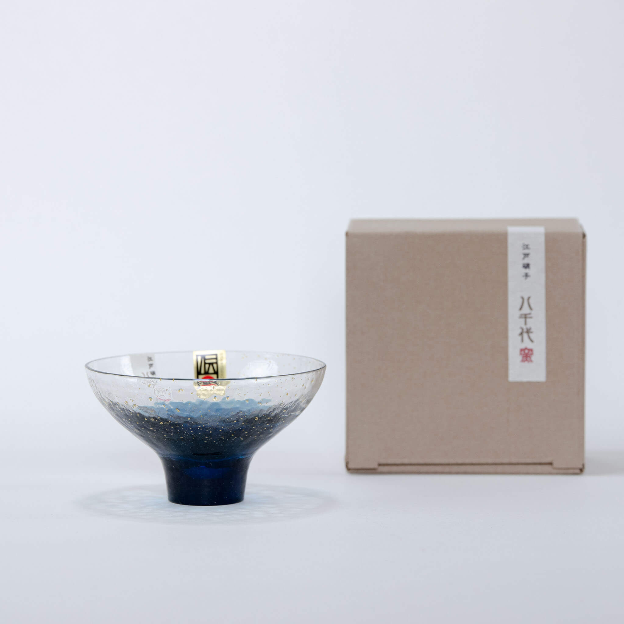 Toyo Sasaki Yachiyo Kiln 120ml handblown sake cup with gift box